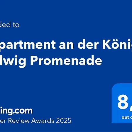 Апартаменты An Der Koenig Ludwig Promenade *